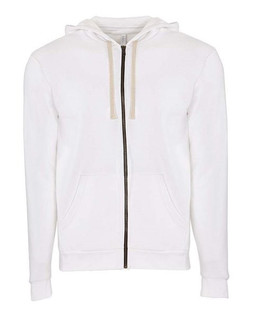 Next Level 9602 - Unisex Santa Barbara Full-Zip Hoodie Sweatshirt