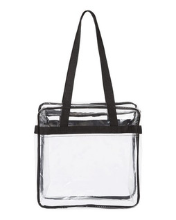 OAD OAD5005 - Bolso transparente con cremallera OAD