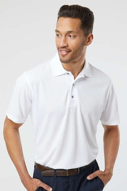 Paragon 100 - Mens Saratoga Performance Mini Mesh Polo