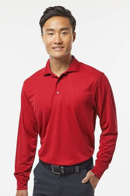 Paragon 110 - Polo de manga larga Prescott para hombre
