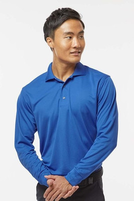 Paragon 110 - Polo de manga larga Prescott para hombre