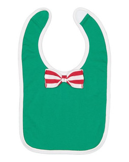 Rabbit Skins 1002 - Infant Baby Rib Bow Tie Bib