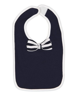 Rabbit Skins 1002 - Infant Baby Rib Bow Tie Bib