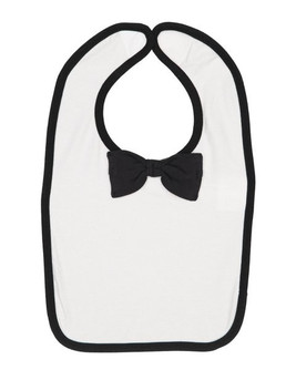 Rabbit Skins 1002 - Infant Baby Rib Bow Tie Bib