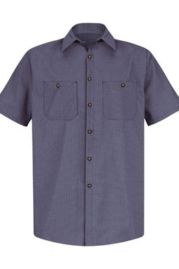 Red Kap SP20 - Camisa de trabajo Premium de manga corta para hombre