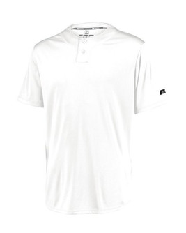 Russell Athletic 3R7X2B - Youth Performance Two-Button Solid Jersey
