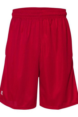 Russell Athletic 651AFM - Mens 9" Dri-Power® Tricot Mesh Shorts with Pockets