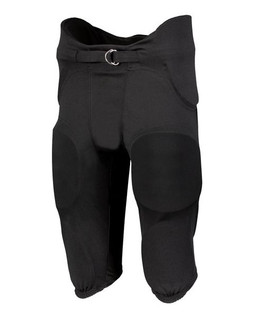 Russell Athletic F25PFM - Unisex Integrated 7-Piece Padded Football Pants