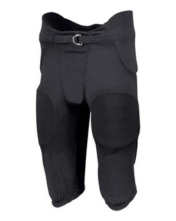 Russell Athletic F25PFM - Pantalón de fútbol acolchado unisex integrado de 7 piezas