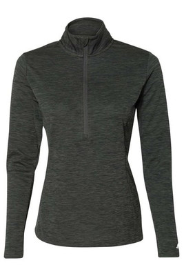 Russell Athletic QZ7EAX - Jersey con cremallera y rayas para mujer