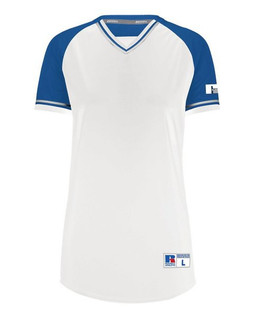 Russell Athletic R01X3X - Womens Classic V-Neck Jersey
