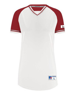 Russell Athletic R01X3X - Womens Classic V-Neck Jersey