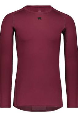 Russell Athletic R20CPM - Camiseta de compresión unisex CoolCore® de manga larga