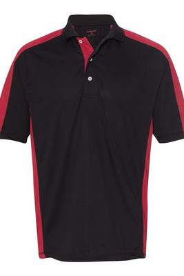 Sierra Pacific 0465 - Polo de hombre de malla antihumedad con bloques de color