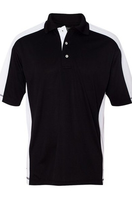 Sierra Pacific 0465 - Polo de hombre de malla antihumedad con bloques de color