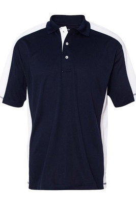 Sierra Pacific 0465 - Polo de hombre de malla antihumedad con bloques de color