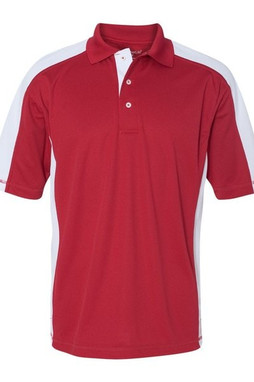 Sierra Pacific 0465 - Mens Colorblocked Moisture Free Mesh Polo