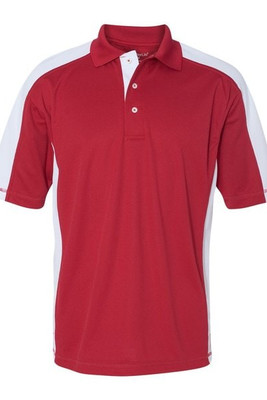 Sierra Pacific 0465 - Polo de hombre de malla antihumedad con bloques de color