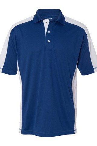 Sierra Pacific 0465 - Polo de hombre de malla antihumedad con bloques de color