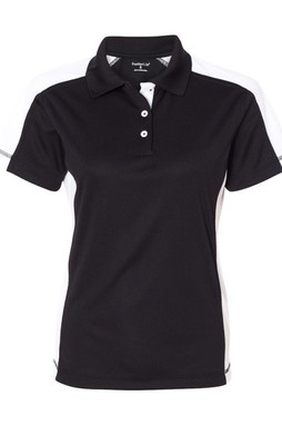 Sierra Pacific 5465 - Womens Colorblocked Moisture Free Mesh Polo