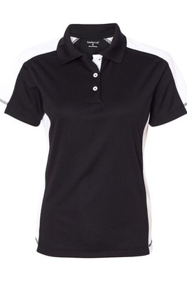 Sierra Pacific 5465 - Polo de mujer de malla antihumedad con bloques de color