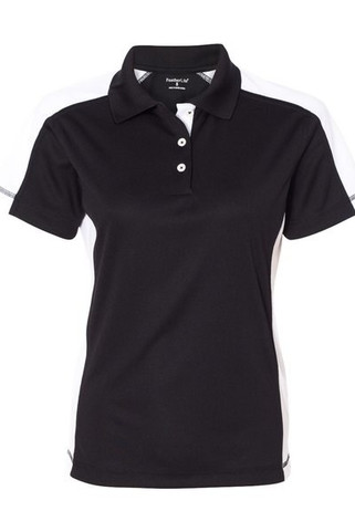 Sierra Pacific 5465 - Womens Colorblocked Moisture Free Mesh Polo