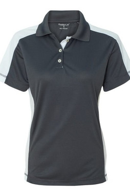 Sierra Pacific 5465 - Womens Colorblocked Moisture Free Mesh Polo