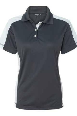 Sierra Pacific 5465 - Womens Colorblocked Moisture Free Mesh Polo