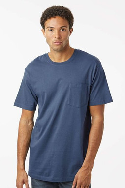 SoftShirts 210 - Unisex Classic Pocket T-Shirt