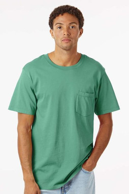 SoftShirts 210 - Unisex Classic Pocket T-Shirt