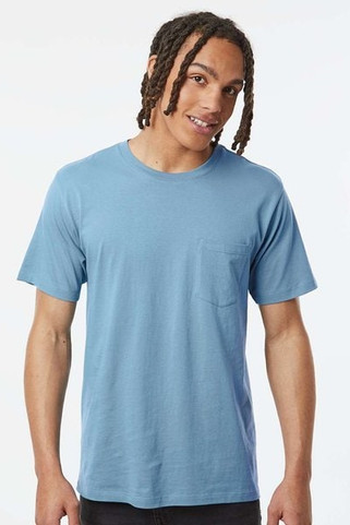 SoftShirts 210 - Unisex Classic Pocket T-Shirt