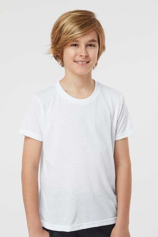 Tultex 265 - Camiseta juvenil Poly-Rich