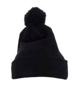 YP Classics 1501P - Pom-Pom Cuffed Knit Beanie