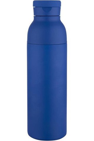 Illuminate 650 ml RCS recycled stainlesss steel double wall insulated water bottle - EgotierPro 100838