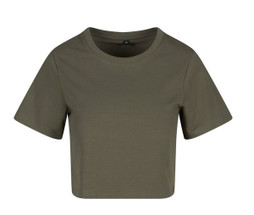NEW MORNING STUDIOS NM006 - Ladies Cropped Tee