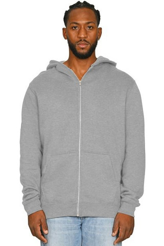 Casual Classics CRBHS55 - Casual Combed 280 Boxy Oversize Tall Zip Hood