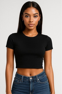 Casual Classics CRBT600L - Casual Combed 220 Ladies Cropped Baby T