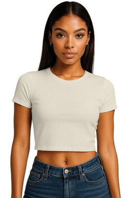 Casual Classics CRBT600L - Casual Combed 220 Ladies Cropped Baby T
