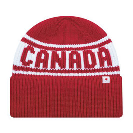 AJM 9R492M - Toque en acrylique avec coutures plates (Canada)