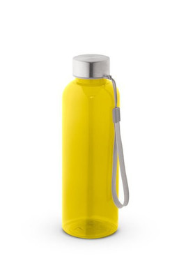 Bouteille PET recyclé (100% rPET) translucide, finition brillante 600 mL - Egotier 54326