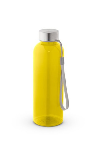 Recycled PET (100% rPET) bottle with glossy translucent finish 600 mL - Egotier 54326