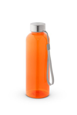 Recycled PET (100% rPET) bottle with glossy translucent finish 600 mL - Egotier 54326