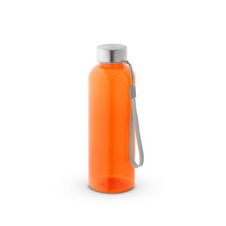Recycled PET (100% rPET) bottle with glossy translucent finish 600 mL - Egotier 54326