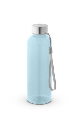 Trinkflasche (600ml) aus recyceltem PET (100% rPET) mit glänzender transluzenter Oberfläche - Egotier 54326