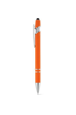 Ballpoint pen with recycled aluminium (100% rAL) body and touch tip - Egotier 91799