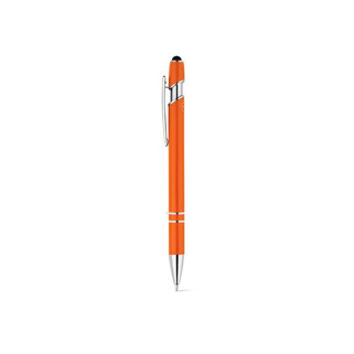 Ballpoint pen with recycled aluminium (100% rAL) body and touch tip - Egotier 91799