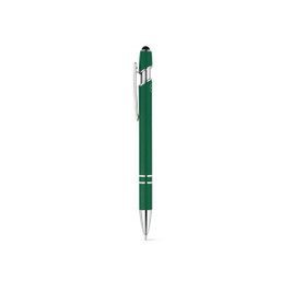Ballpoint pen with recycled aluminium (100% rAL) body and touch tip - Egotier 91799