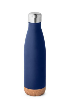 Stainless steel thermos and cork base 560 mL - Egotier 94240