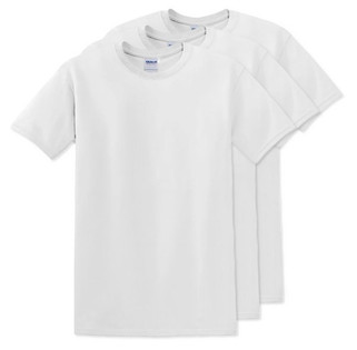 Pack of 3 Gildan 5000 - Premium Heavy Cotton Classic Fit T-Shirt for Adults