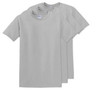Pack of 3 Gildan 5000 - Premium Heavy Cotton Classic Fit T-Shirt for Adults